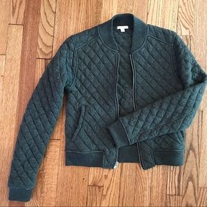 Gap Quilted Bomber Jacket
